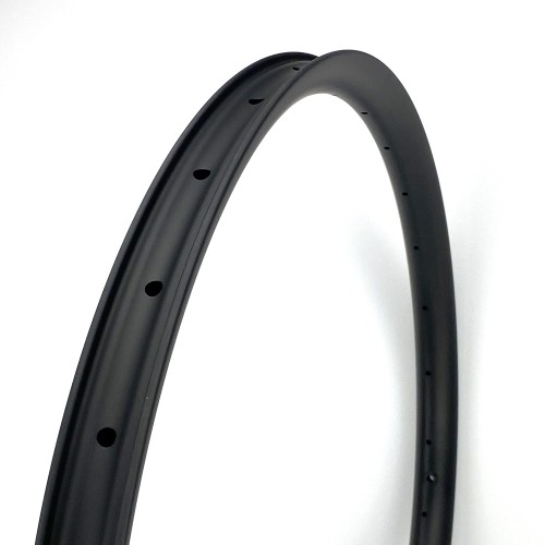 [NXT27XD39] (Down Hill) PREMIUM 30mm Internal Width Carbon Fiber 27.5" Mountain Bike Clincher Rim [Tubeless Compatible]